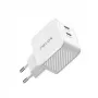 Nevox 45W Dual USB-C Power Delivery GaN laadija, valge, mudel 2569