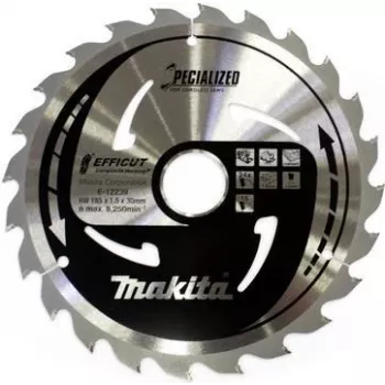 Makita Specialized EFFICUT - ketassaeleht - WPC (Wood-Plastik-Composites) jaoks