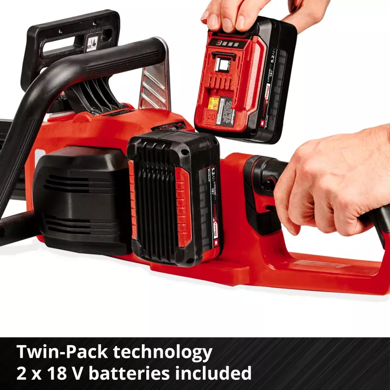 Einhell GE-LC 36/35 Li-Solo Must, Punane