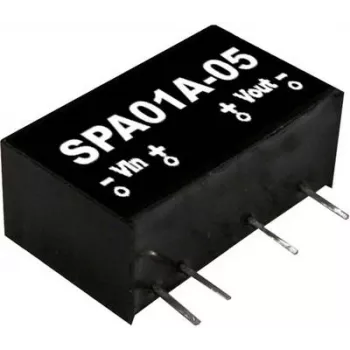 Toiteadapter/-muundur mean well SPA01B-15, sisend 18–36 V, väljund 15 V, 1 W, RoHS