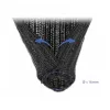 Põimitud kaitsekest DeLOCK 18910 5 m x 16 mm must