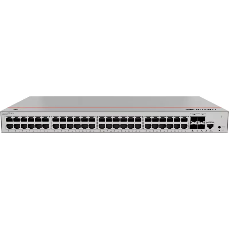 Lüliti HUAWEI S310-48P4X — 48x Gigabit Ethernet (10/100/1000) RJ-45, 4x SFP+, PoE, 1U rack