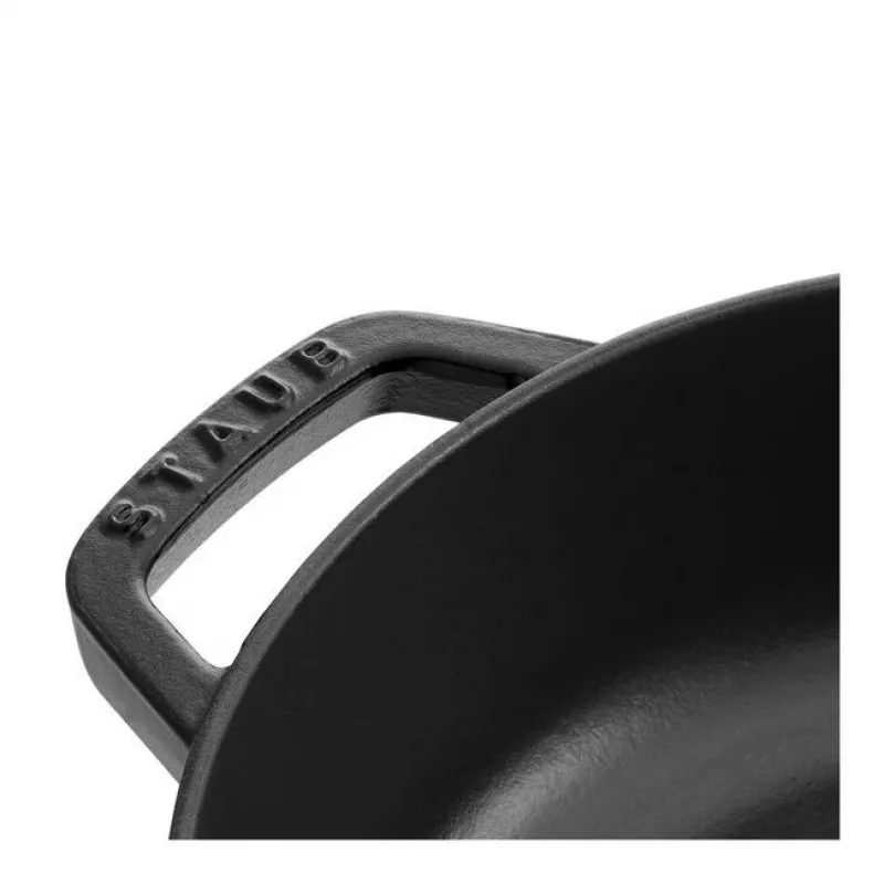 Saute Pan ZWILLING STAUB BRAISERS Ümmargune 28 cm, must, põhja Ø 22,2 cm