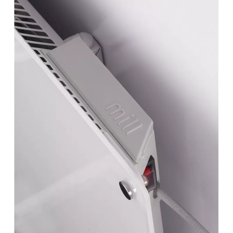Mill | Keris | MB800L DN Klaas | Paneelkeris | 800 W | Võimsustasemete arv 1 | Sobib ruumidele kuni 10-14 m² | Valge | IPX4