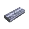 SSD-korpus Unitek SolidForce Reefer Hall — M.2 NVMe PCIe, USB‑C 10 Gbit/s, alumiinium, 1 draiv