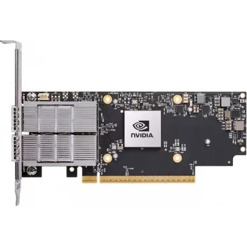 NVIDIA Mellanox ConnectX-7 MCX755106AS-HEAT võrgukaart kahe pordiga QSFP112 200Gbit HHHL 900-9X7AH-00