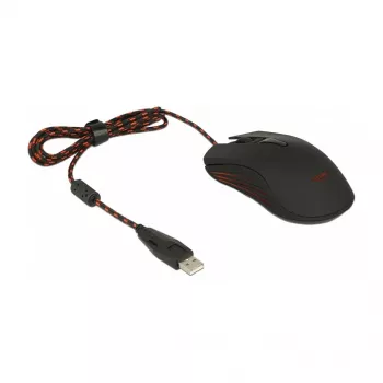 Mängurihiir DeLOCK 12531 mõlemakäeline USB Type-A optiline 4800 DPI