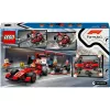 LEGO City F1 boksipeatuse komplekt 60443 — Ferrari F1 auto, 322 osa, 5 minifiguuri, vanusele 6+