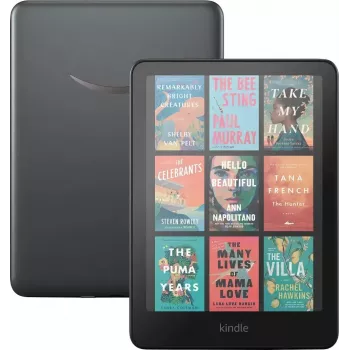 E-raamatute lugeja Amazon Kindle Colorsoft Signature Edition 7 tolli 32 GB Wi‑Fi Juhtmevaba laadimine, IPX8 veekindel, Must
