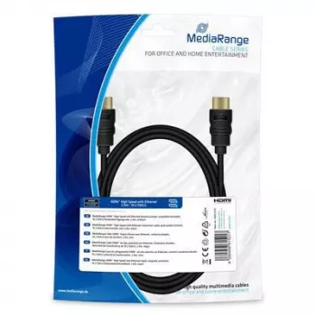 HDMI kaabel MediaRange MRCS210 2m HDMI Type A Male kullatud kontaktidega