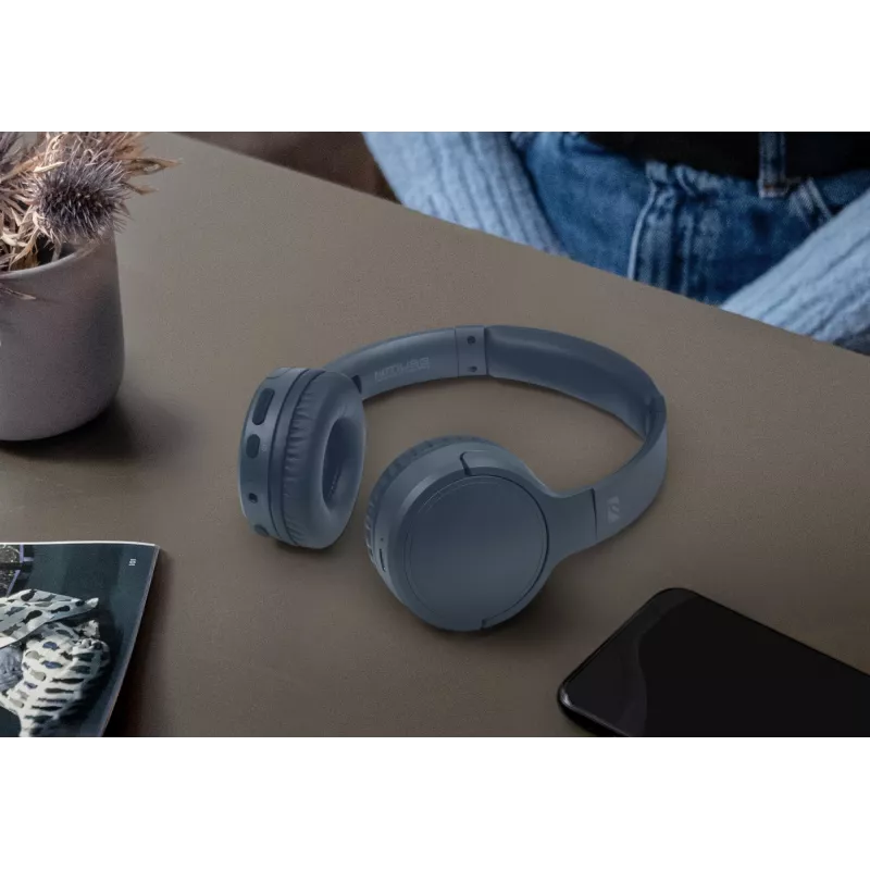 Muse M-272 BTB kõrvaklapid/peakomplekt Juhtmeta peavõru Muusika USB Type-C Sinine