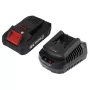 Laetav liitiumioonaku GRAPHITE 58GE132-1 4Ah BOOST UP koos laadijaga
