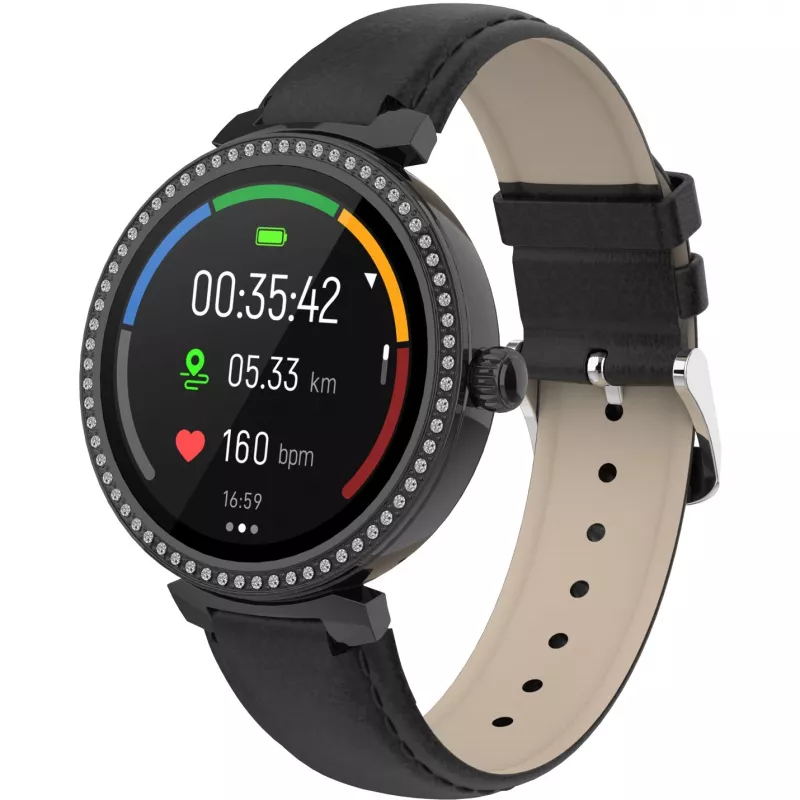 Denver SWC-342B 3.05 cm (1.2) IPS Digitaalne 240 x 240 pikslit Puuteekraan Must