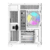 Arvutikorpus DarkFlash B275 PRO (valge) koos 6 ventilaatoriga