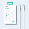 CB-SCL2 Valge silikoonkaabel Lightning-USB-C USB Power Delivery USB-PD