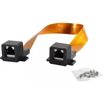 RJ45 akna läbiviik ShiverPeaks 08-01010 läbipaistev, pikkus 22,5 cm