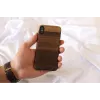 Nutitelefoni ümbris man and wood iPhone X/XS jaoks — fango Must