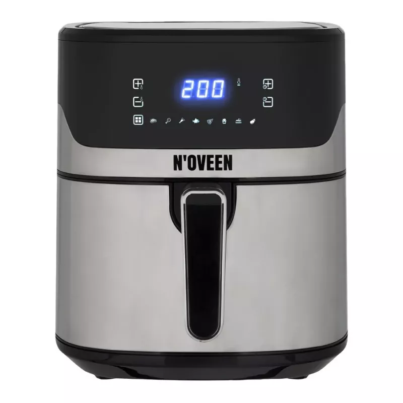 Kuumaõhufritüür NOVEEN AF550 — 6,5 l mahutavus, 1600 W, kuni 200 °C, 8 programmi
