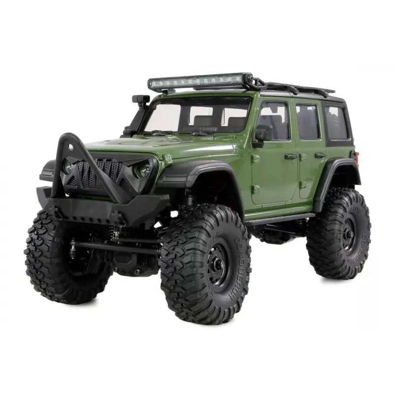 RC roomik Amewi AMXRock 4WD 1:16 RTR, roheline