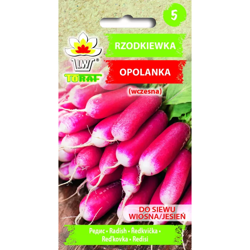 Opolanka redis Toraf köögiviljaseemned, 10g pakend