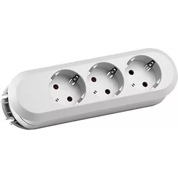 Bachmann SMARTLINE pikendusjuhe 1,5 m 3 vahelduvvoolu pistikupesa Sise Valge