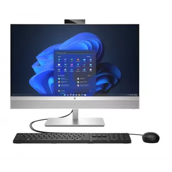 Kõik-ühes PC HP EliteOne 870 G9 — 27-tolline FHD IPS, Intel Core i5-14500 (14 tuuma, kuni 5,0 GHz), 16 GB DDR5 4800, 512 GB NVMe, Intel UHD 770, Wi‑Fi 6E