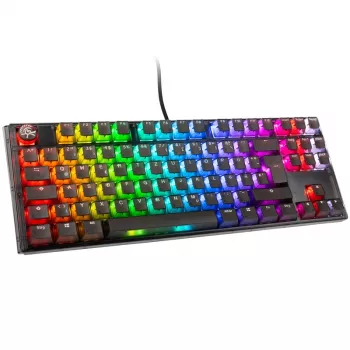 Ducky One 3 TKL klaviatuur Mängimine USB Must