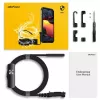 Ulefone uSmart UF-EC endoskoopkaamera nutitelefonidele, must