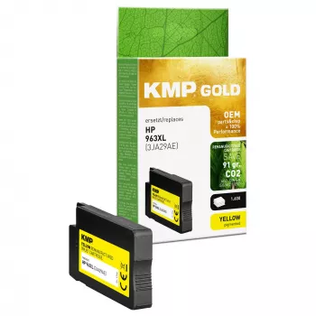 Kasset KMP GOLD HP 963XL (3JA29AE) kollane