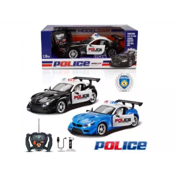 Madej R/C Police Car with Light and Opening Door — Kaugjuhitav mudel
