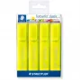 Marker Staedtler 364-1P WP4 lai ots Kollane 4 tk