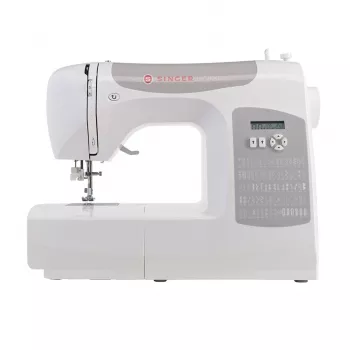 Arvutiõmblusmasin SINGER C5205 elektriline hall valge 1-etapiline