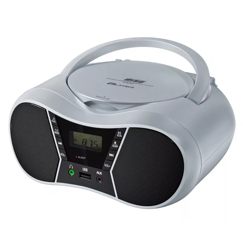 Raadiomängija CD LILA2 USB/BT hõbedane