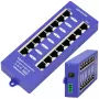 PoE injektor Extralink Gigabit 8 porti 1000Mb/s RJ45 režiim B