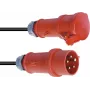 Pikenduskaabel PSSO 16A CEE 5x2,5 mm² 15 m punane