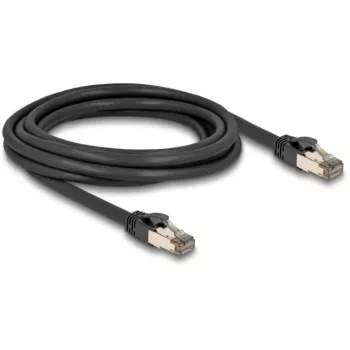 DeLOCK RJ45 Cat.6A U/FTP võrgukaabel 3m must