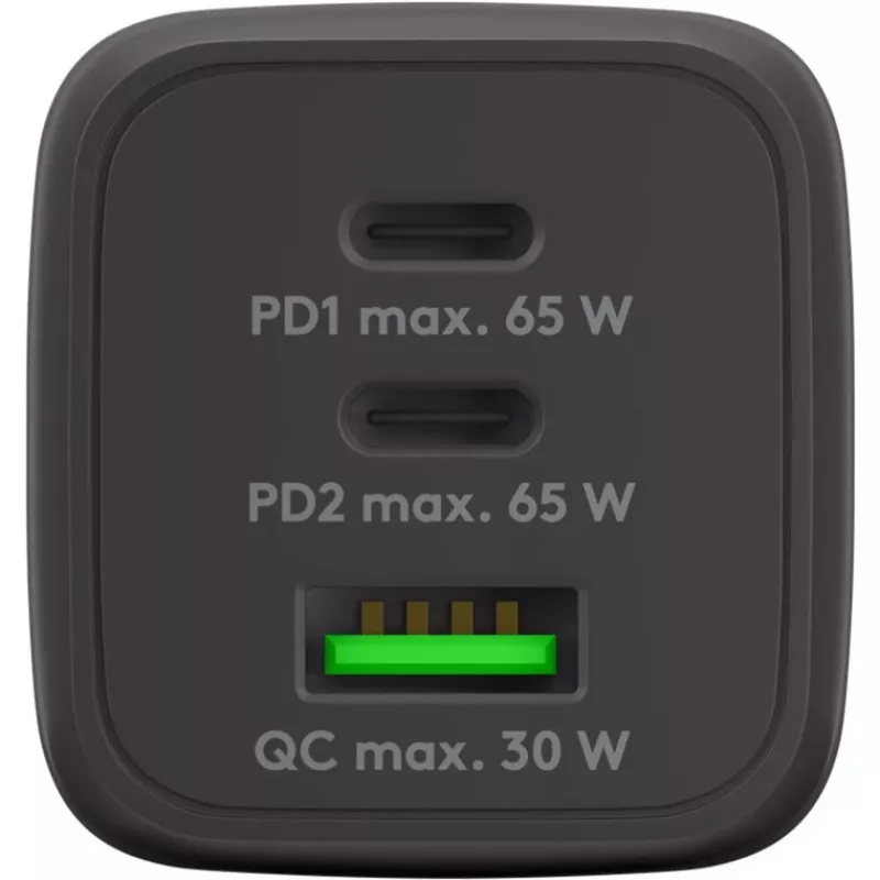 Goobay 64753 Charger for Mobile Devices Headphones - Smartphone - Tablet Must AC Fast Charging siseruumides kasutatav (64753)