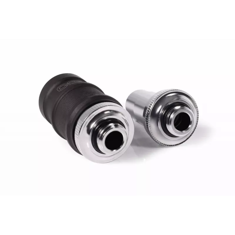 Veebloki adapter Aquatuning GmbH 13876 Messing Nikkel Plast Must Kroom