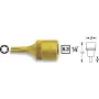 Hazet Torx-kruvikeeraja otsak 6,3 mm (1/4) 8502-T30 pikkus 28 mm (8502-T30)
