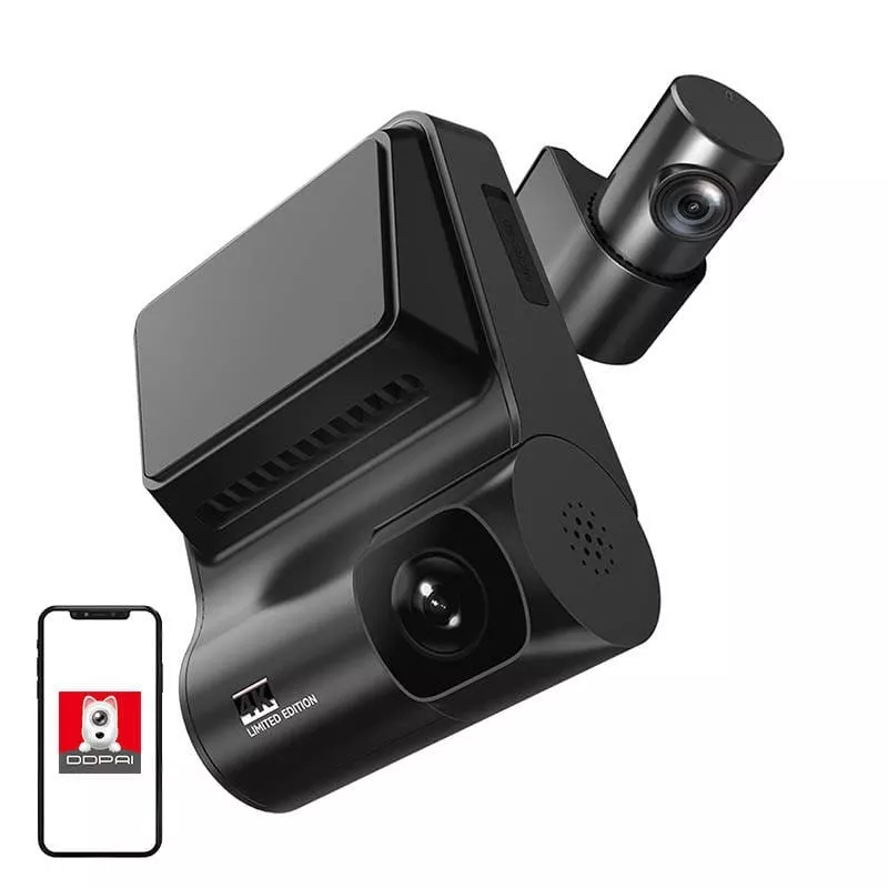 Autokaamera DDPAI Z50 GPS DUAL 4K @ 25fps + 1080p @ 25fps WiFi