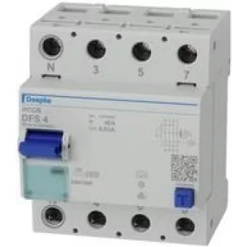 DOEPKE RCD kaitselüliti 40A DFS4A040-4/0,03-A tüüp A 4-kontaktiline 30mA 230/400V DFS4-040-4/0,03-A (09134901)