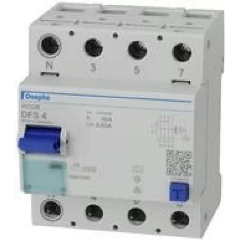 DOEPKE RCD kaitselüliti 40A DFS4A040-4/0,03-A tüüp A 4-kontaktiline 30mA 230/400V DFS4-040-4/0,03-A (09134901)