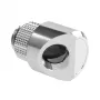 Barrow 45° pööratav adapter G1/4 AG – G1/4 IG, hõbedane, mudel FBWT45-MR s