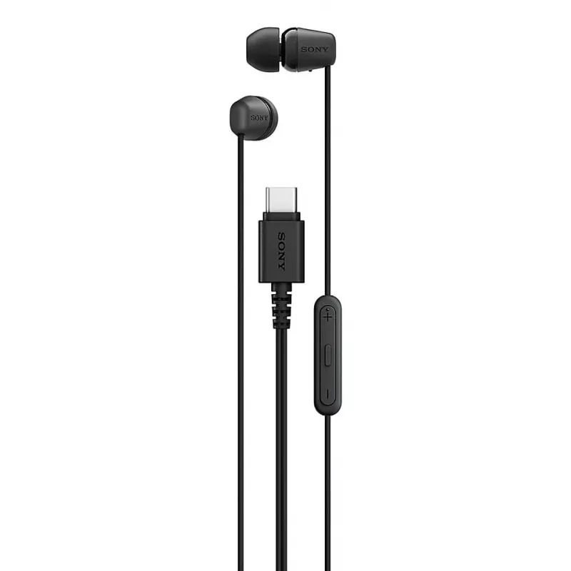 Sony IER-EX15C Peakomplekt Juhtmega Kõrvasisesed Kõned/Muusika USB USB-C Must