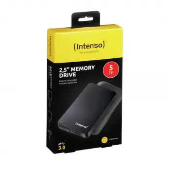 Intenso Memory Drive 5TB 2,5-tolline kaasaskantav kõvaketas, must