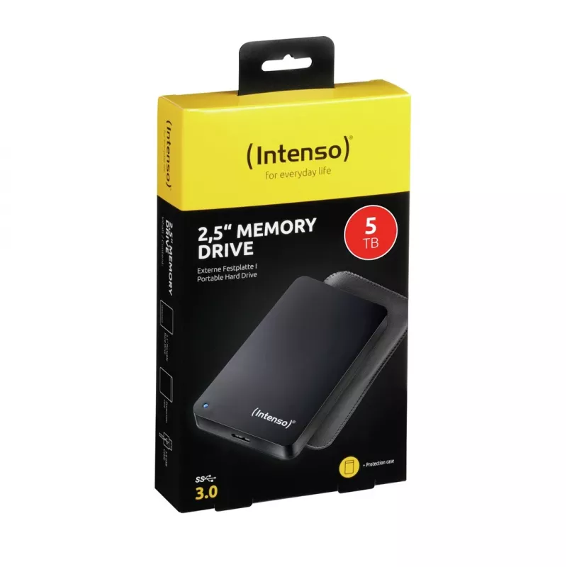 Intenso Memory Drive 5TB 2,5-tolline kaasaskantav kõvaketas, must