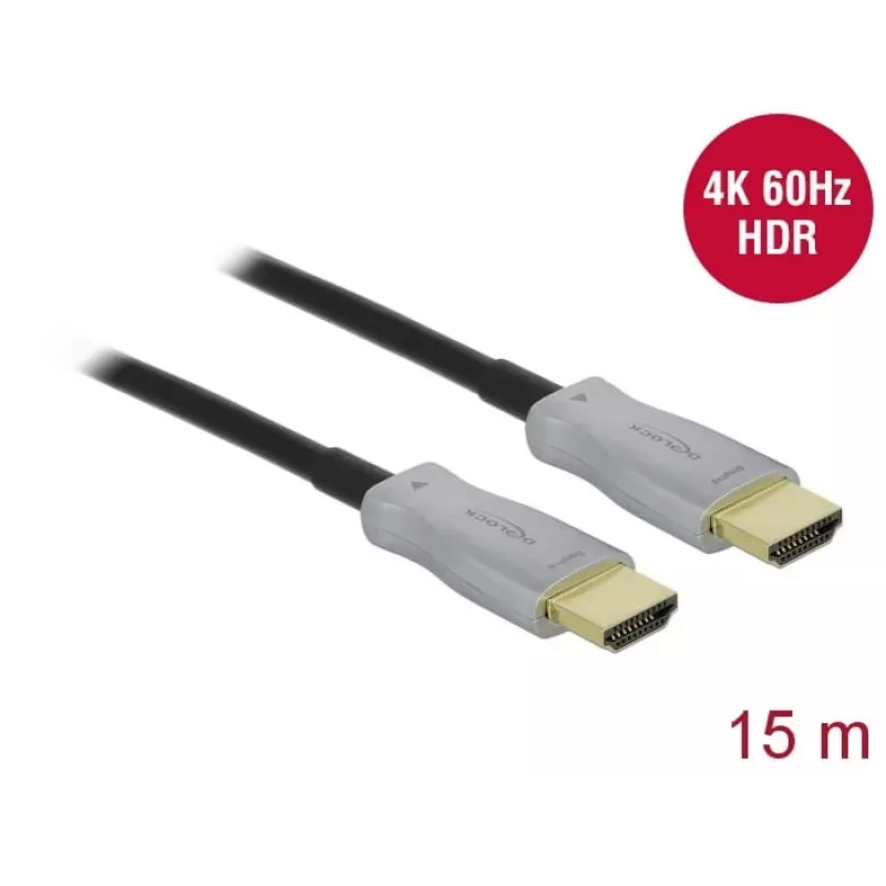 Aktiivne optiline kaabel HDMI DeLOCK 85012 4K 60 Hz 15 m