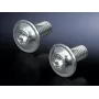 Kruvi Rittal SZ 2504.500 M6, 12 mm pikkus, metalliline viimistlus, pakis 300 tk