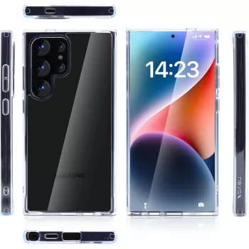 StyleShell SHOCKFlex, telefoniümbris läbipaistev, Samsung Galaxy S24 Ultra