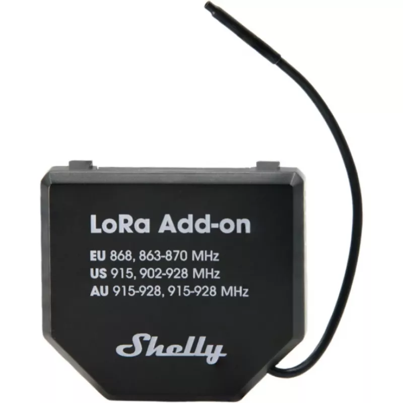Shelly LoRa lisaseade IoT-ühenduvuse jaoks